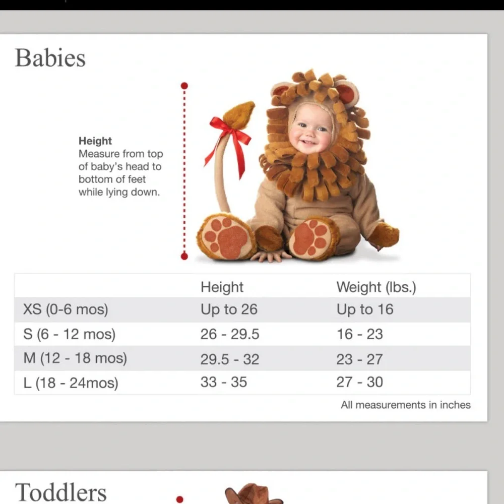 Puppy Love Brown and White Dog Costume for Kids Infants 12-18 months NEW!